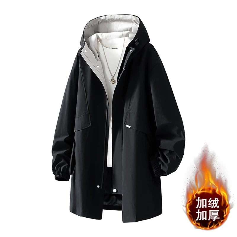 Новое поступление 2025, зимняя куртка, модное пальто, утепленный плащ с капюшоном для мужчин, осеннее мужское повседневное водонепроницаемое теплое пальто L-7XL, 8XL
Новое поступление 2025, зимняя куртка, модное пальто, утепленный плащ с капюшоном для мужчин, осеннее мужское повседневное водонепроницаемое теплое пальто L-7XL, 8XL