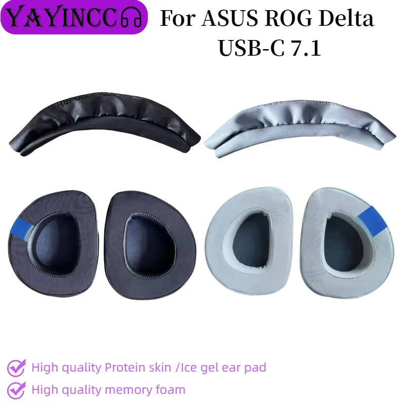 New Arrivals Ice gel Ear Pads For ASUS ROG Delta USB-C 7.1 Headphones Replacement Soft Foam Cushion Sponge Pad Leather Earmuffs
New Arrivals Ice gel Ear Pads For ASUS ROG Delta USB-C 7.1 Headphones Replacement Soft Foam Cushion Sponge Pad Leather Earmuffs
