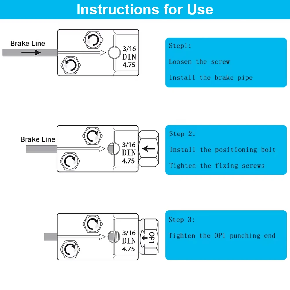 Набор инструментов для развальцовки тормозной трубы автомобиля 3/16 дюйма, инструменты для ремонта автомобилей, мотоциклов, грузовиков, двойной адаптер для развальцовки, универсальный инструмент для развальцовки тормозной магистрали
Набор инструментов для развальцовки тормозной трубы автомобиля 3/16 дюйма, инструменты для ремонта автомобилей, мотоциклов, грузовиков, двойной адаптер для развальцовки, универсальный инструмент для развальцовки тормозной магистрали