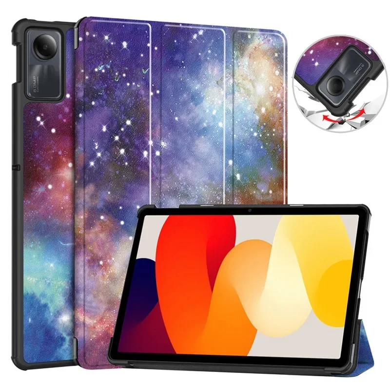 Модный складной кожаный чехол-книжка с рисунком для планшета Xiaomi Redmi Pad SE 11 2023, чехол 11 дюймов, противоударный защитный чехол из искусственной кожи
Модный складной кожаный чехол-книжка с рисунком для планшета Xiaomi Redmi Pad SE 11 2023, чехол 11 дюймов, противоударный защитный чехол из искусственной кожи