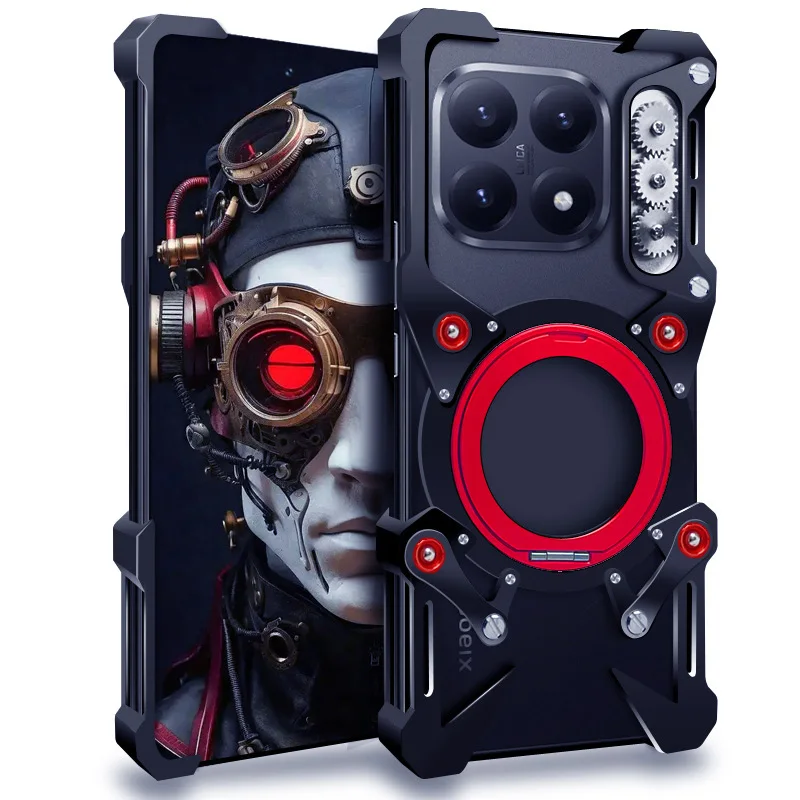 Zimon Luxury Armor Metal Aluminum Phone Bumper For Xiaomi 17 15 15T 14 14T Pro Ultra Cover Mechanical Purely Handmade Skull Case
Zimon Luxury Armor Metal Aluminum Phone Bumper For Xiaomi 17 15 15T 14 14T Pro Ultra Cover Mechanical Purely Handmade Skull Case