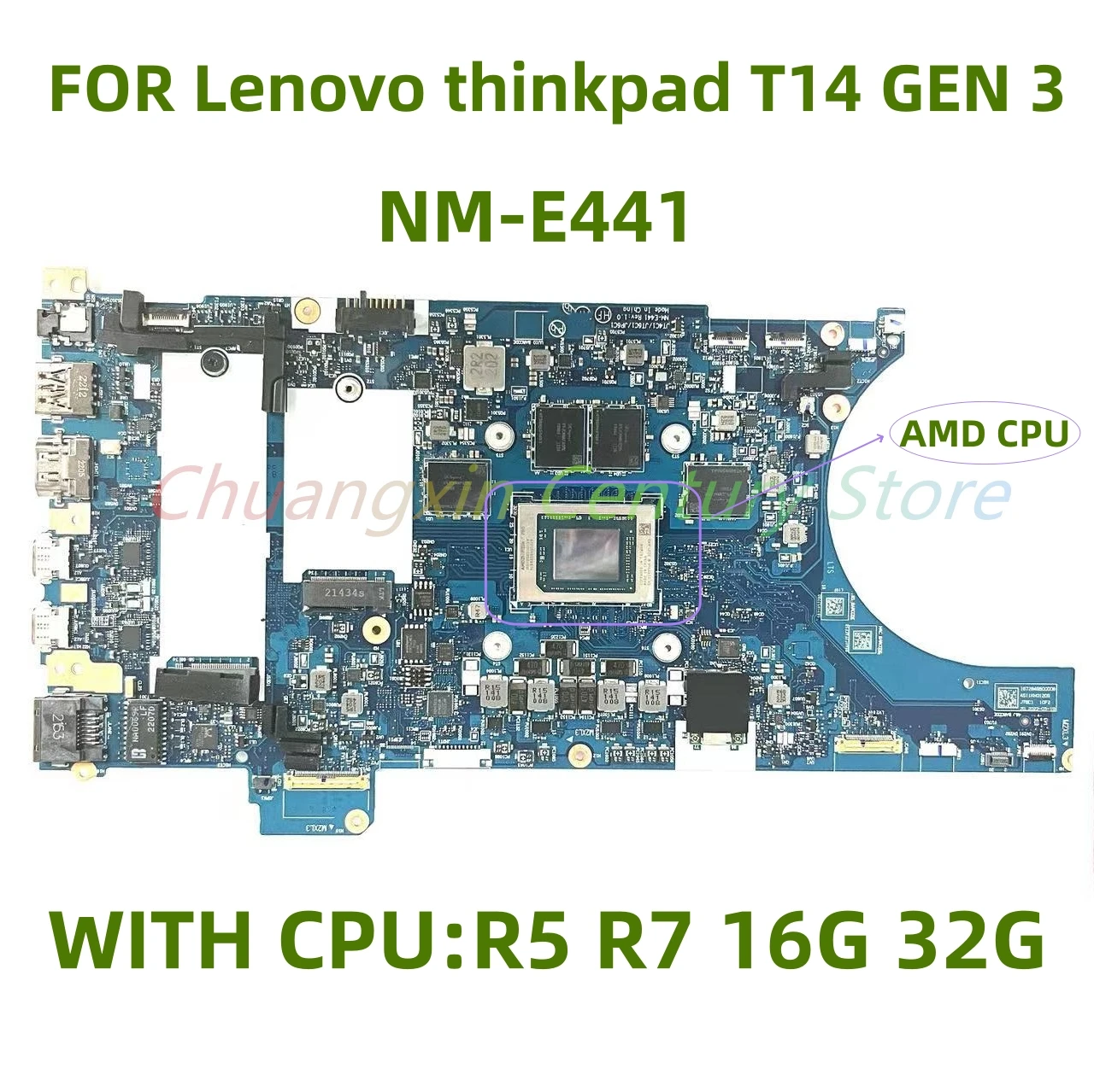 NM-E441 подходит для ноутбуков Thinkpa T14 GEN 3 материнская плата с процессором AMD R5 R7 16 ГБ 32 ГБ RAM, 100% Протестировано и отправлено нормально
NM-E441 подходит для ноутбуков Thinkpa T14 GEN 3 материнская плата с процессором AMD R5 R7 16 ГБ 32 ГБ RAM, 100% Протестировано и отправлено нормально
