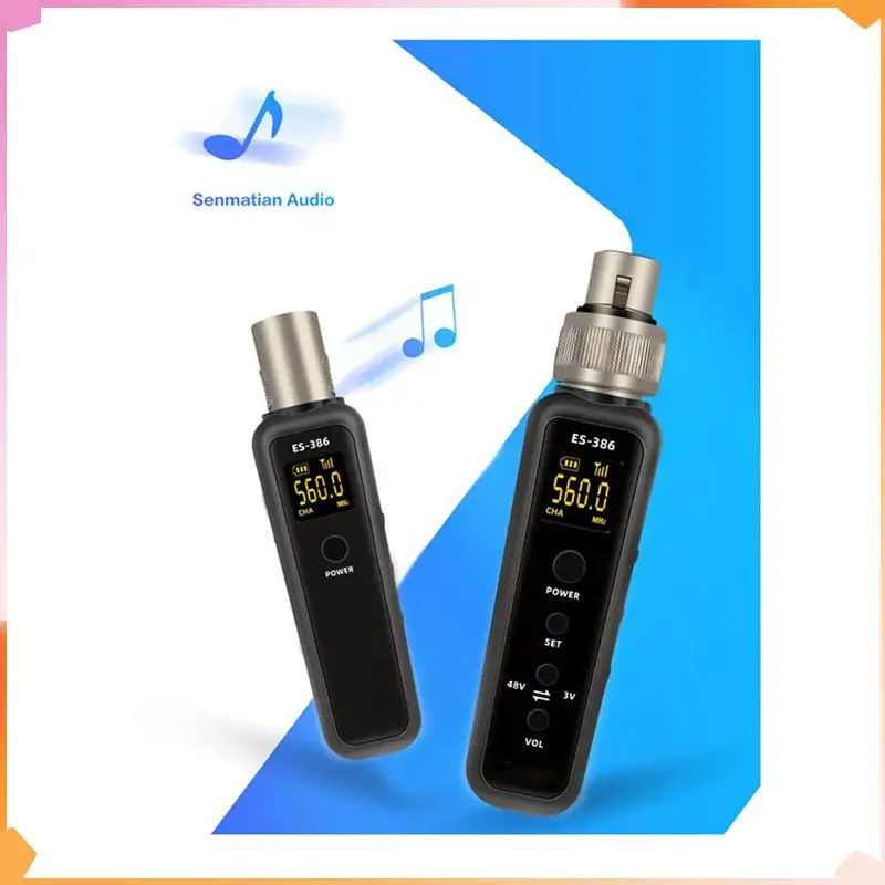 B94A 2X Uhf Wireless Microphone Converter Xlr Transmitter Receiver For Guitar Transmitter Receiver Adapter 540-590Mhz
B94A 2X Uhf Wireless Microphone Converter Xlr Transmitter Receiver For Guitar Transmitter Receiver Adapter 540-590Mhz