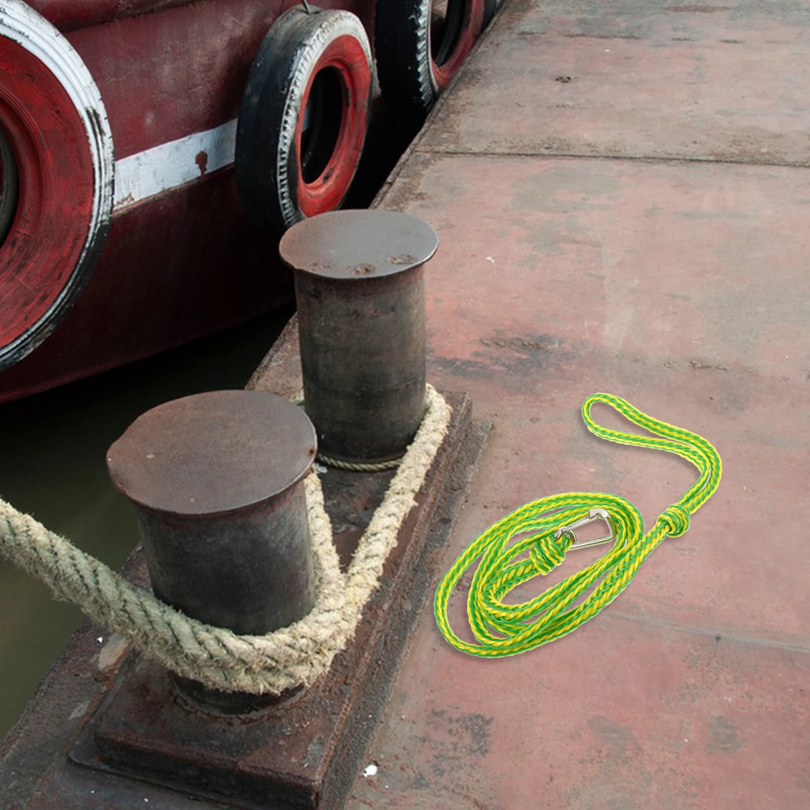 Mooring Rope for Boats Yachts RVs Green Multiple Sizes Durable High Strength Marine Accessories Boat Dock Lines
Mooring Rope for Boats Yachts RVs Green Multiple Sizes Durable High Strength Marine Accessories Boat Dock Lines