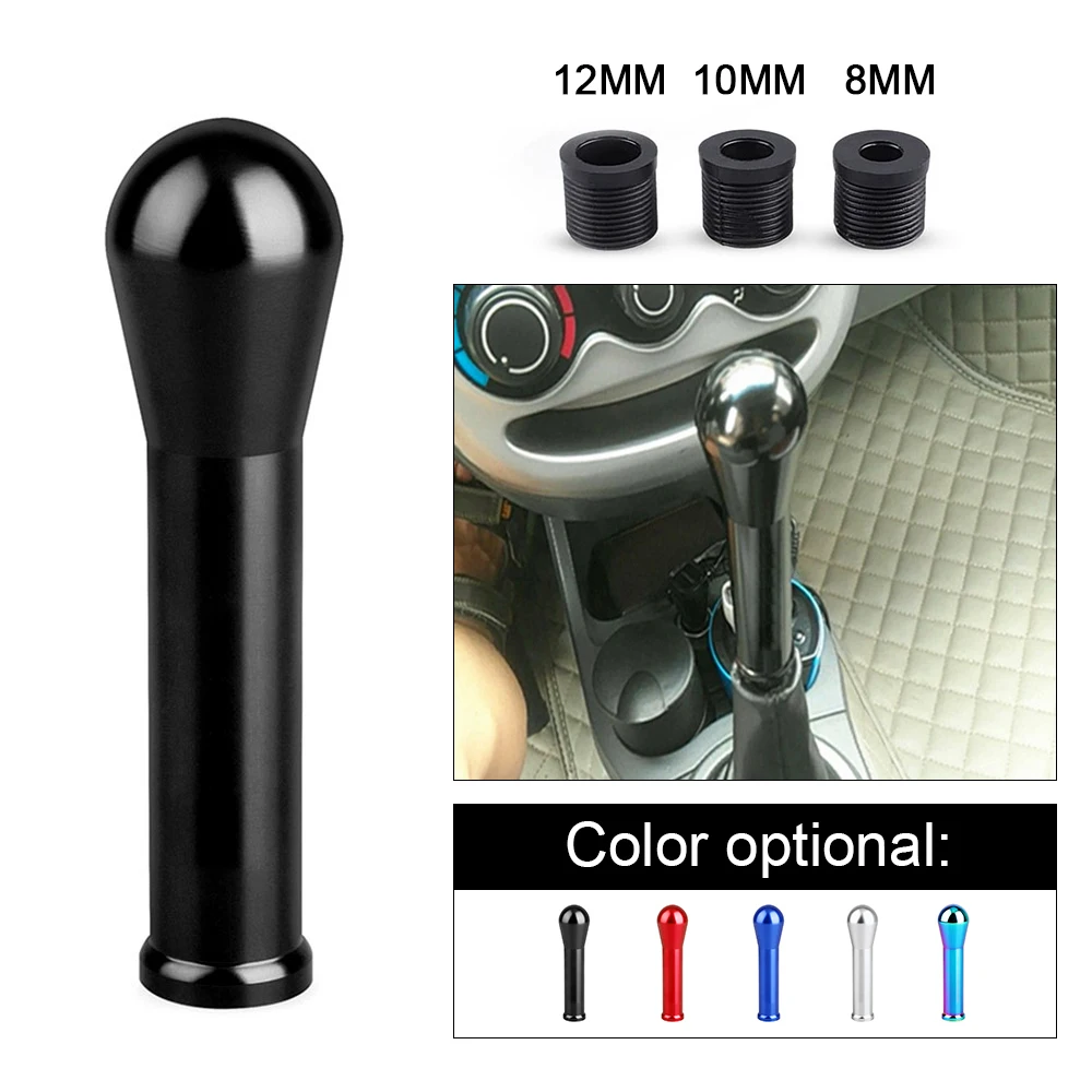Universal Racing 150mm Truck Gear Shift Knob Car Manual Transmission Aluminum Shifter Lever Knob With Three Adapters No Logo
Universal Racing 150mm Truck Gear Shift Knob Car Manual Transmission Aluminum Shifter Lever Knob With Three Adapters No Logo
