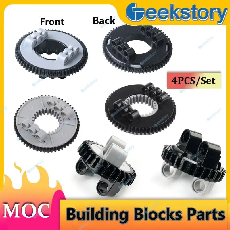 Technology Building Blocks Parts 24/60 Gears Rotary Platform Turntable 28 Teeth Small Bottom Top Bricks For 99010 50163 48452
Technology Building Blocks Parts 24/60 Gears Rotary Platform Turntable 28 Teeth Small Bottom Top Bricks For 99010 50163 48452