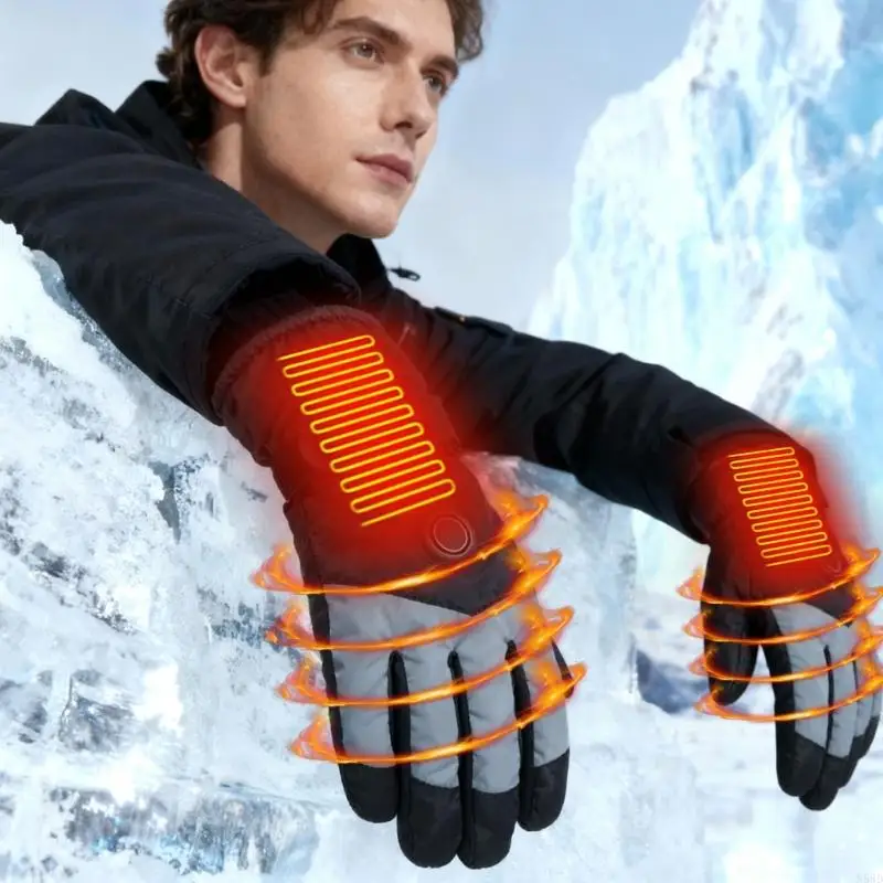 Rechargeable Cold Resistant Heated Gloves 5000mAh Battery Lasts 6Hrs Impermeable Warm For Men Women Winter Use N58D
Rechargeable Cold Resistant Heated Gloves 5000mAh Battery Lasts 6Hrs Impermeable Warm For Men Women Winter Use N58D