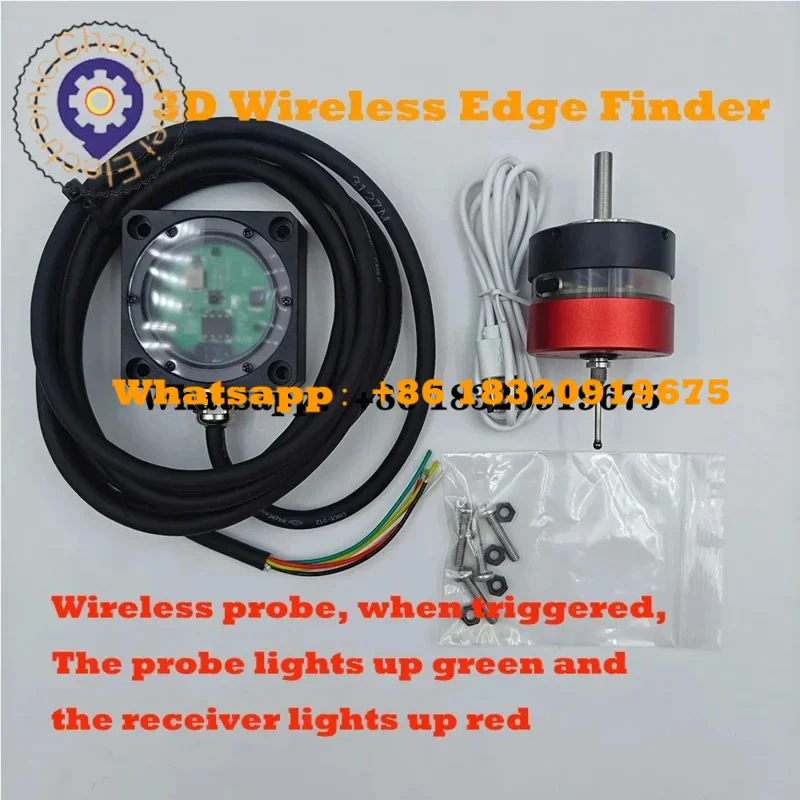 CNC 3D edge finder wireless contact probe machining center CNC milling machine centering tool setting Mach3
CNC 3D edge finder wireless contact probe machining center CNC milling machine centering tool setting Mach3