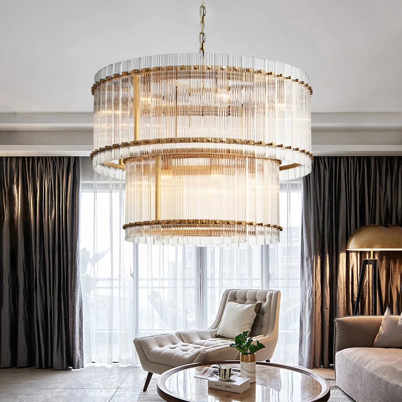 Modern Luxury Crystal Pendant Lighs Living Dining Room Bedroom Ceiling Chandelier Home Decoration Circular LED Lighting Fixture
Modern Luxury Crystal Pendant Lighs Living Dining Room Bedroom Ceiling Chandelier Home Decoration Circular LED Lighting Fixture