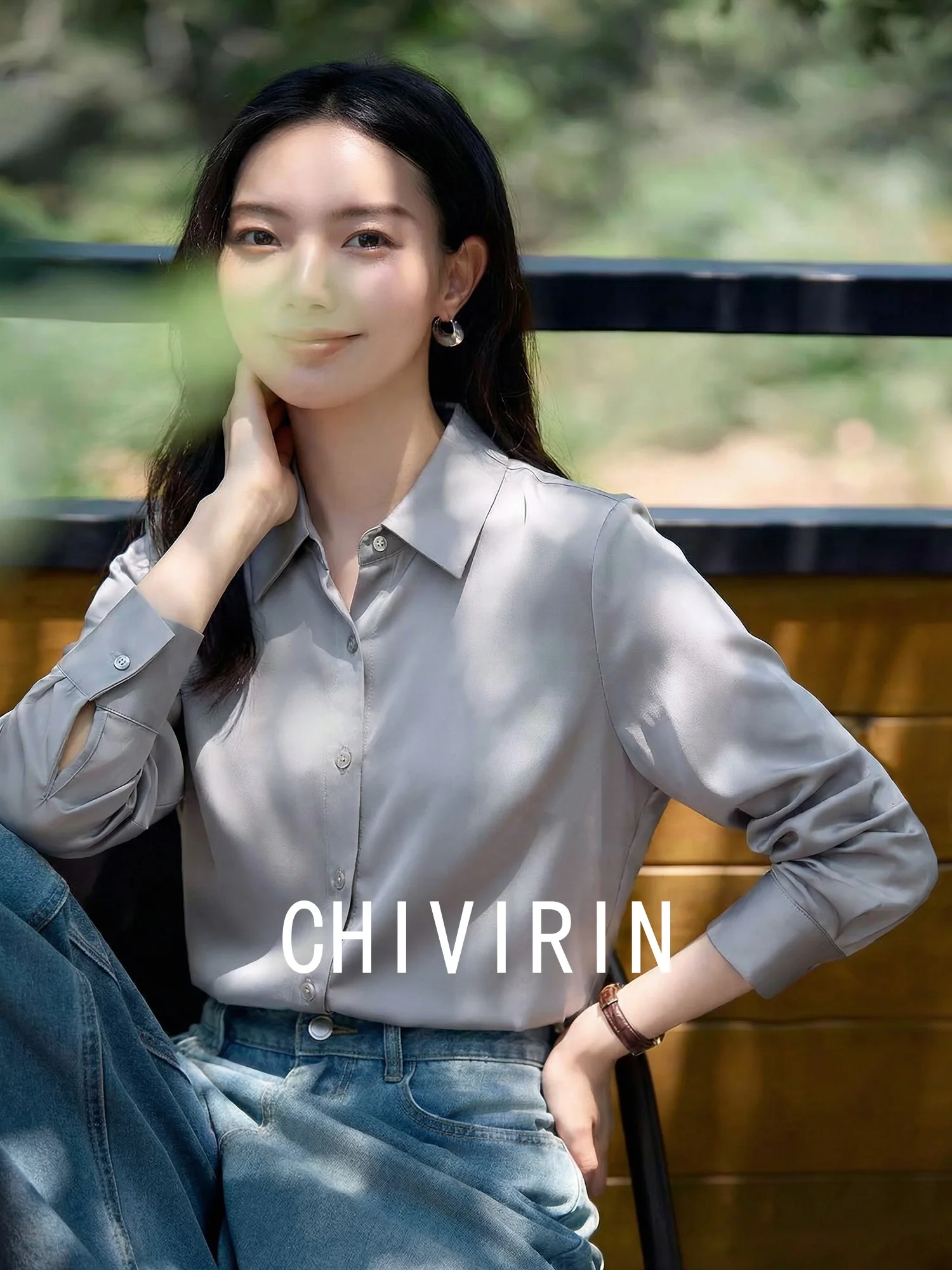 Женская блузка Chivirin Silk Feel, весна 2026, с воротником-стойкой, приталенная, универсальная, премиум-класса, повседневная, свободного кроя, дышащая
Женская блузка Chivirin Silk Feel, весна 2026, с воротником-стойкой, приталенная, универсальная, премиум-класса, повседневная, свободного кроя, дышащая