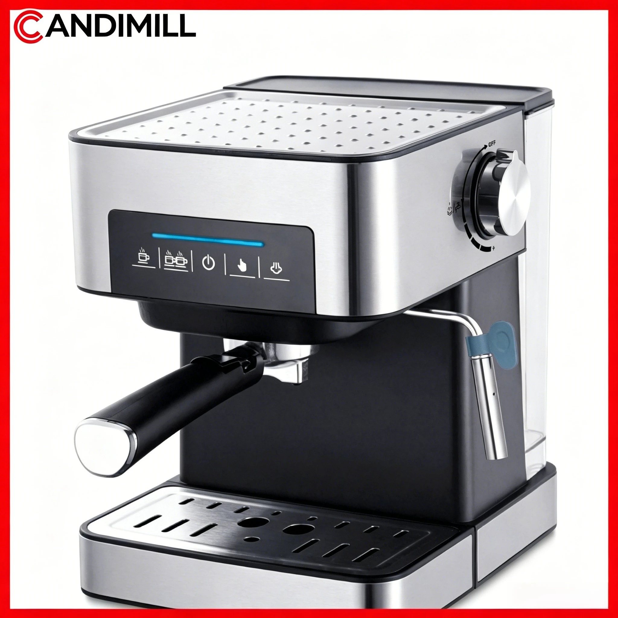 Professional Pump Pressure Espresso Coffee Maker Stainless Steel Touch Panel Fully Automatic Italian Concentrated Coffee Machine
Professional Pump Pressure Espresso Coffee Maker Stainless Steel Touch Panel Fully Automatic Italian Concentrated Coffee Machine