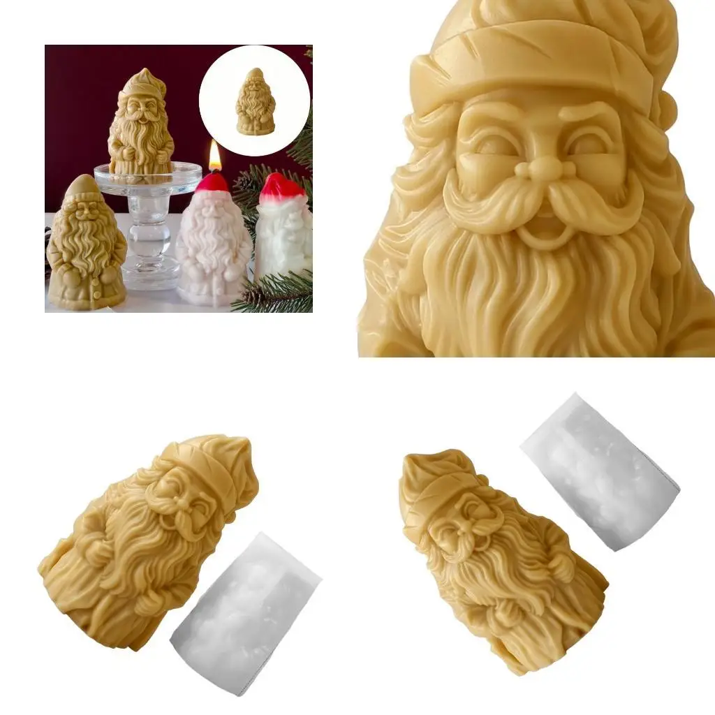 652F Mold,Santa Silicone Mold for Candle Making Christmas Mold for Diys Handmade Soap,Aromatherapys
652F Mold,Santa Silicone Mold for Candle Making Christmas Mold for Diys Handmade Soap,Aromatherapys