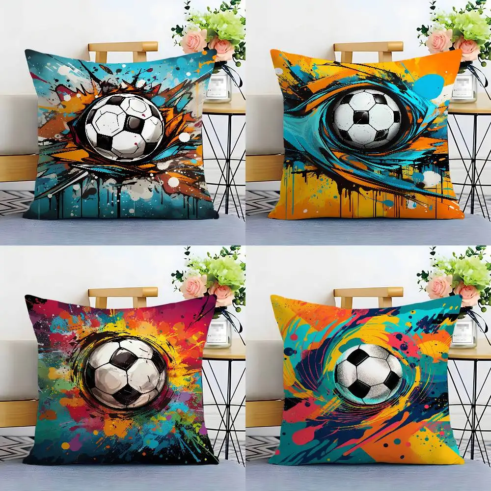 New football print Pillow Case Sofa Decorative Home Double-sided Printing Short Plush Cushion Pillow Cover Holiday Gift
New football print Pillow Case Sofa Decorative Home Double-sided Printing Short Plush Cushion Pillow Cover Holiday Gift