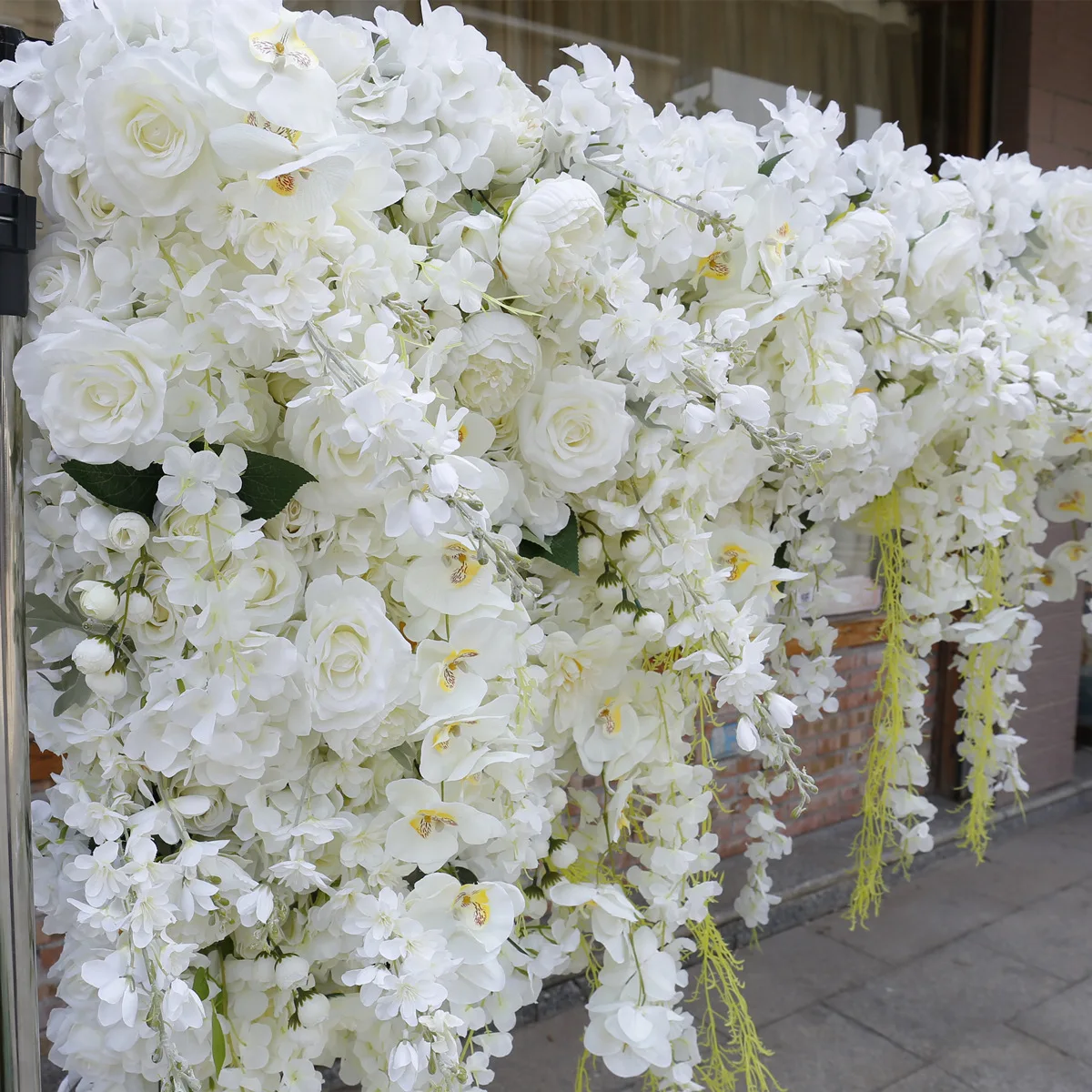 Wedding artificial flower wall background wall Internet celebrity style fabric decorative wall photo props
Wedding artificial flower wall background wall Internet celebrity style fabric decorative wall photo props