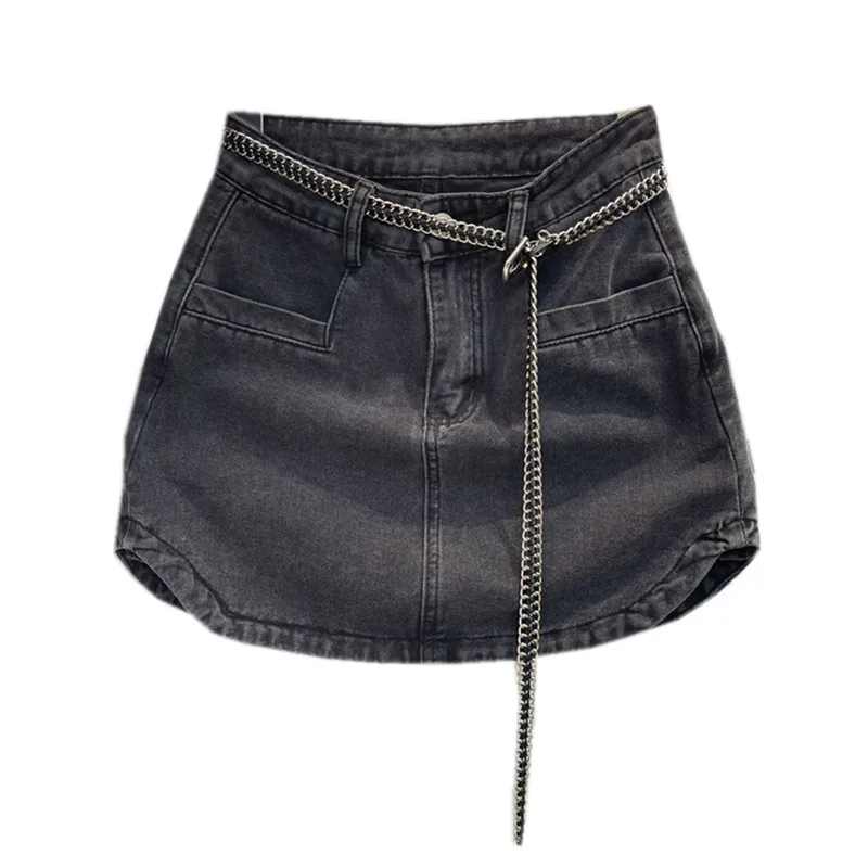 Circular Arc Design Tight Denim Skirt Women New Summer Black Gray High Waist Fashion Slim Bag Hip Skirt Without Beltq09
Circular Arc Design Tight Denim Skirt Women New Summer Black Gray High Waist Fashion Slim Bag Hip Skirt Without Beltq09