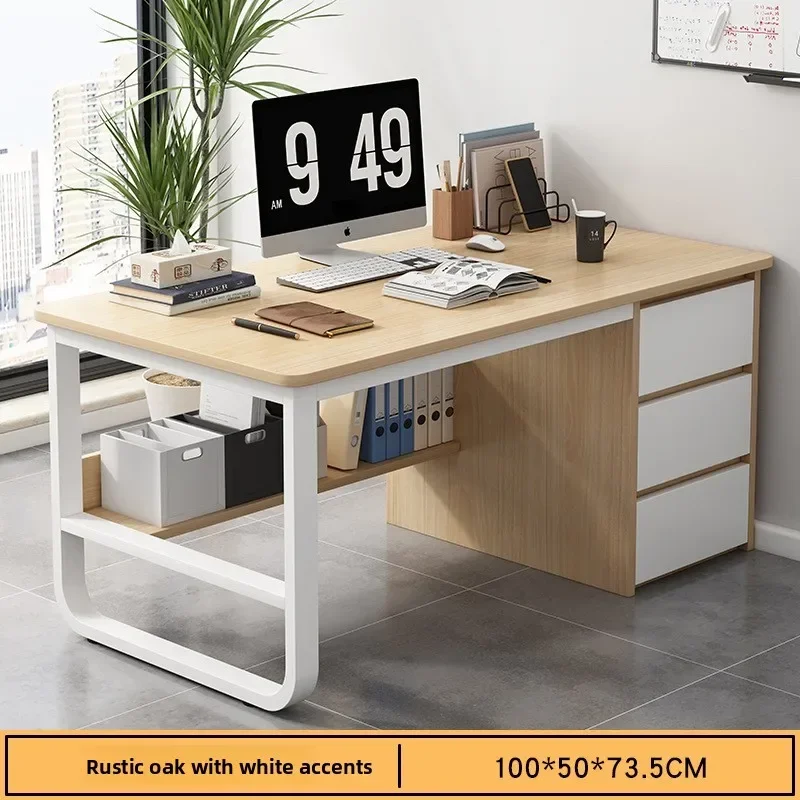 New model Computer desk with pumping office station Single work desk Home study desk
New model Computer desk with pumping office station Single work desk Home study desk