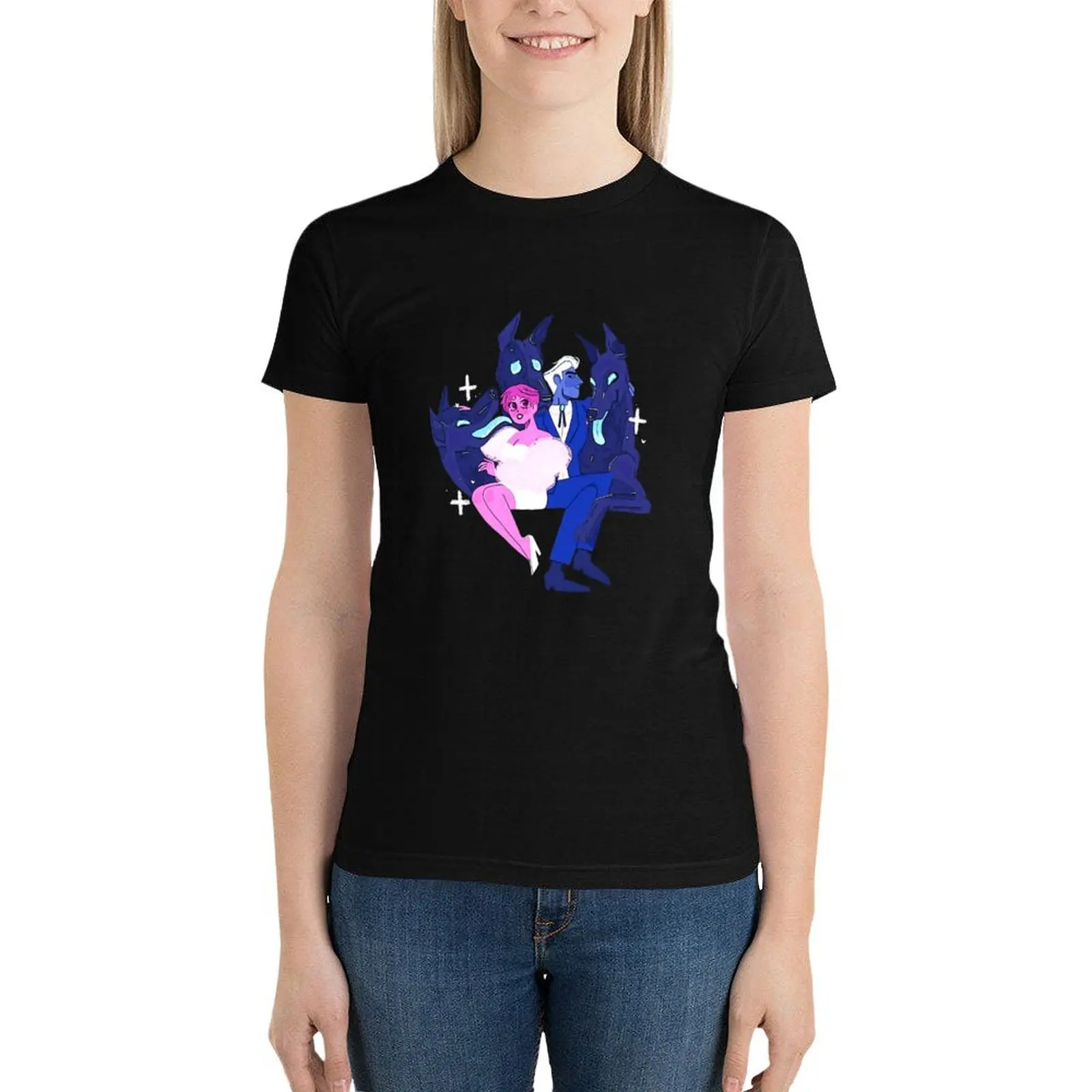 Lore Olympus Painting Tshirt - Hades Pet Love Poster T-Shirt tops Blouse kawaii clothes graphics Women's clothing
Lore Olympus Painting Tshirt - Hades Pet Love Poster T-Shirt tops Blouse kawaii clothes graphics Women's clothing