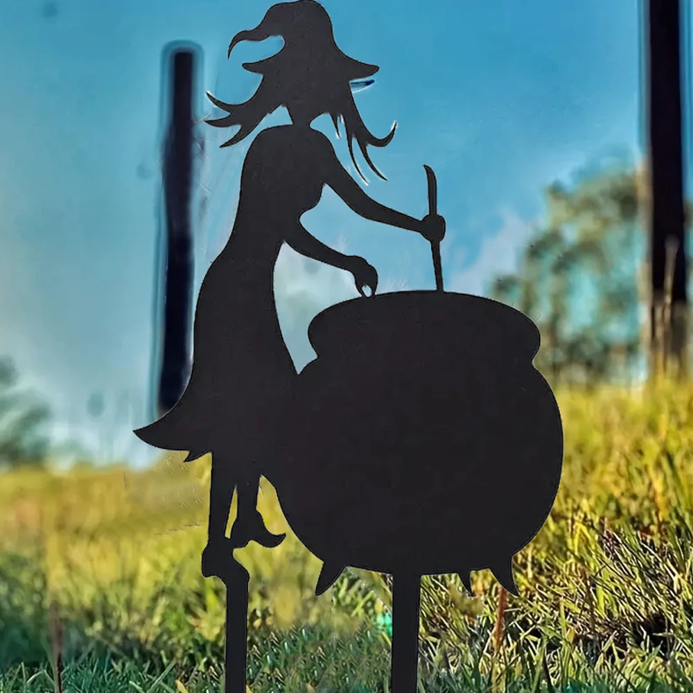 Art Deco Metal Witches Garden Theme Wall Sculpture Sorceress Halloween Home Iron Artwork Sign Outdoor Decor Gifts
Art Deco Metal Witches Garden Theme Wall Sculpture Sorceress Halloween Home Iron Artwork Sign Outdoor Decor Gifts