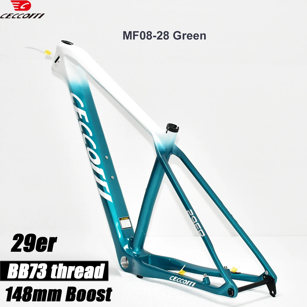 CECCOTTI MTB Frame 29er 15 17 19 Carbon mtb Frame BSA Bike Bicycle Frame boost mtb frame 148 12 quadro carbono mtb 29er
CECCOTTI MTB Frame 29er 15 17 19 Carbon mtb Frame BSA Bike Bicycle Frame boost mtb frame 148 12 quadro carbono mtb 29er