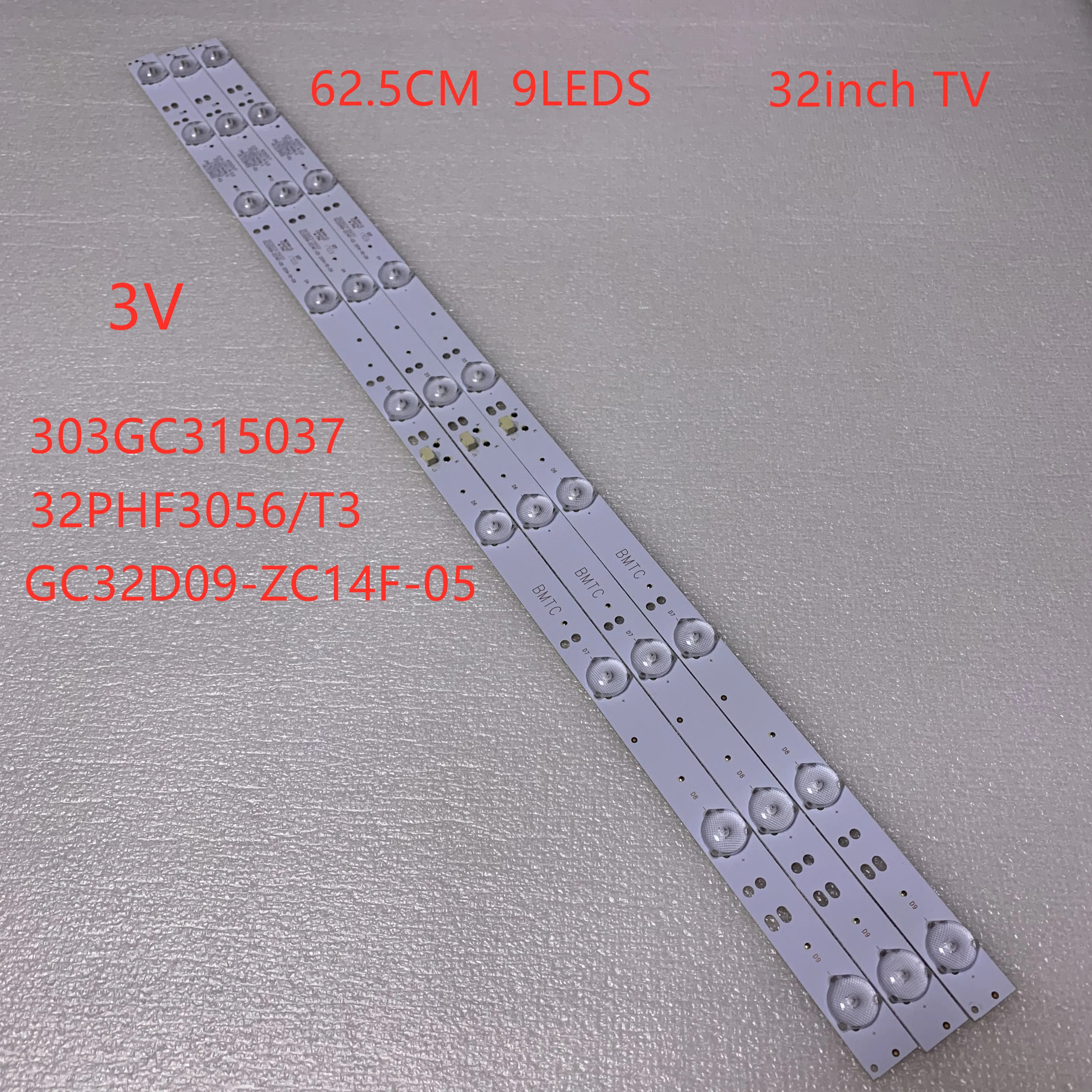 3 шт. = 1 комплект 62,5 см светодиодный ная подсветка для P hilips 32 дюйма 321E5Q 32PHF3056/T3 BOEI 320WU1 GC32D09-ZC14F-05 303GC315037 3v
3 шт. = 1 комплект 62,5 см светодиодный ная подсветка для P hilips 32 дюйма 321E5Q 32PHF3056/T3 BOEI 320WU1 GC32D09-ZC14F-05 303GC315037 3v