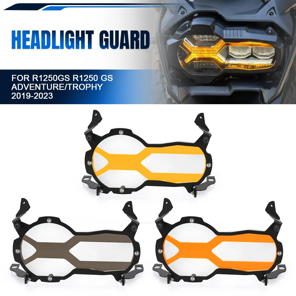 For BMW R1250GS R1250 GS Adventure/Trophy 2019-2022 2023 Headlight Guard Protector Lens Cover Motorcycle Headlight Guard Cover
For BMW R1250GS R1250 GS Adventure/Trophy 2019-2022 2023 Headlight Guard Protector Lens Cover Motorcycle Headlight Guard Cover