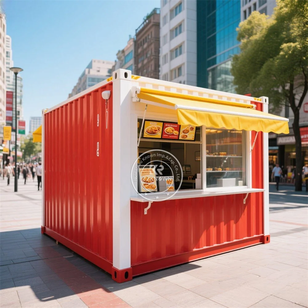 Mobile Coffee Kiosk Movable Modern Coffee Container Bar Tiny Custom Prefab Bar Camping House Prefabricated Container Restaurant
Mobile Coffee Kiosk Movable Modern Coffee Container Bar Tiny Custom Prefab Bar Camping House Prefabricated Container Restaurant