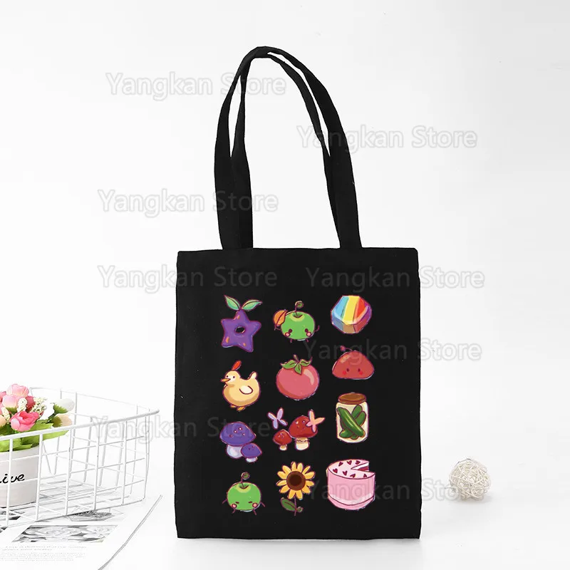 Stardew Valley Women Shoulder Bag Canvas Shopping Bags Female Handbags Reusable Tote Bag Best Gifts
Stardew Valley Women Shoulder Bag Canvas Shopping Bags Female Handbags Reusable Tote Bag Best Gifts