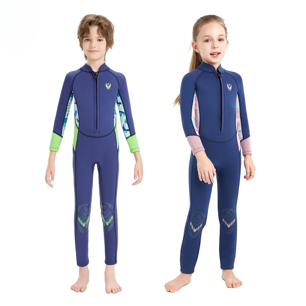 Children's 3mm Wetsuits Boys Thermal Swimsuits Girls One-piece Long Sleeved Sun Protection Surfing Swimming Snorkeling Suit
Children's 3mm Wetsuits Boys Thermal Swimsuits Girls One-piece Long Sleeved Sun Protection Surfing Swimming Snorkeling Suit