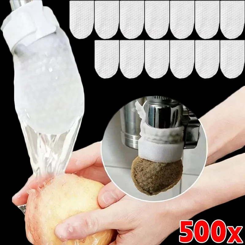 50/500pcs Non-woven Fabric Faucet Filter Bags Universal Faucet Filter Cotton Tap Water Filter Bag Water Rust Removal Accessories
50/500pcs Non-woven Fabric Faucet Filter Bags Universal Faucet Filter Cotton Tap Water Filter Bag Water Rust Removal Accessories