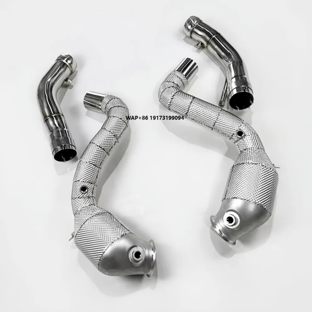 Factory Wholesale Performance Exhaust Header for W205 C63 4.0T 2015-2019 Exhaust Pipe Downpipe Catalytic Converter
Factory Wholesale Performance Exhaust Header for W205 C63 4.0T 2015-2019 Exhaust Pipe Downpipe Catalytic Converter
