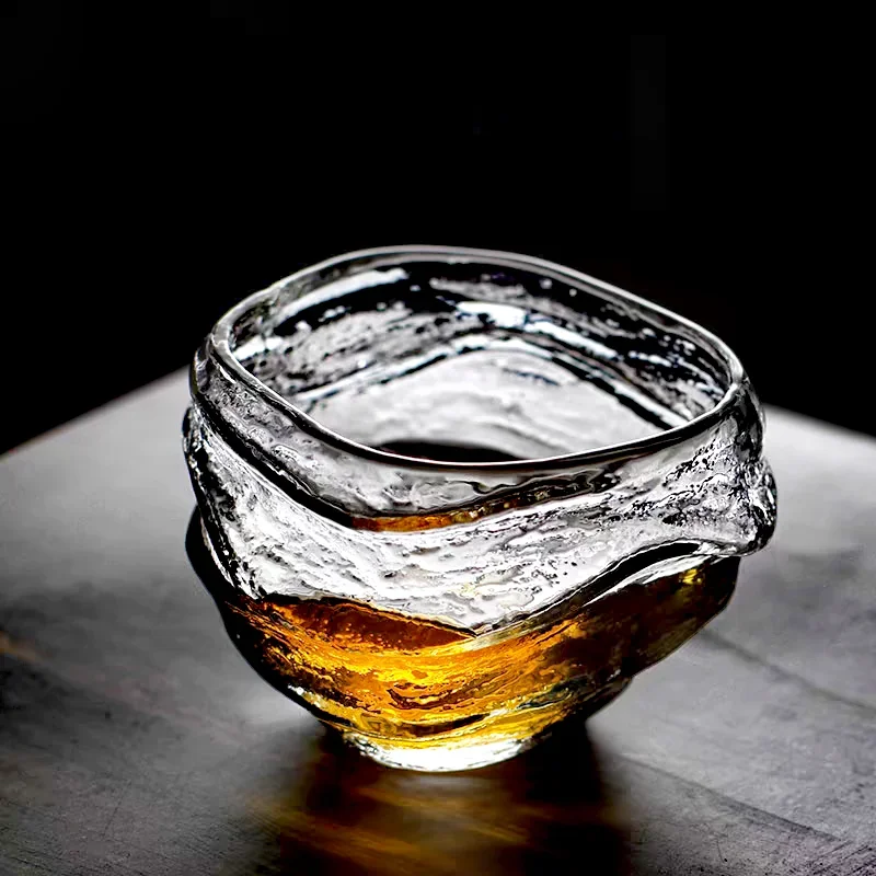 Small Capacity 60ml Hammer Pattern Glass Tea Cup Heat Resistant Kung Fu Tea Set Teacup Japanese Tasting Wine Whisky Cup
Small Capacity 60ml Hammer Pattern Glass Tea Cup Heat Resistant Kung Fu Tea Set Teacup Japanese Tasting Wine Whisky Cup