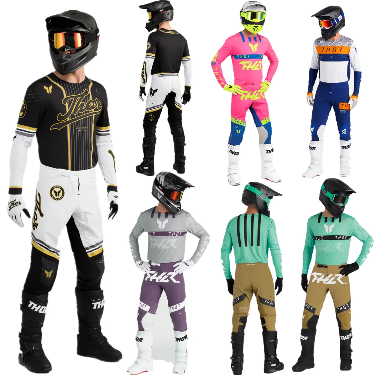 25.5 Thor MX Gear Set Top Shift Motocross Jersey Set Enduro Moto Kits Off Road Motorcycle Combos
25.5 Thor MX Gear Set Top Shift Motocross Jersey Set Enduro Moto Kits Off Road Motorcycle Combos