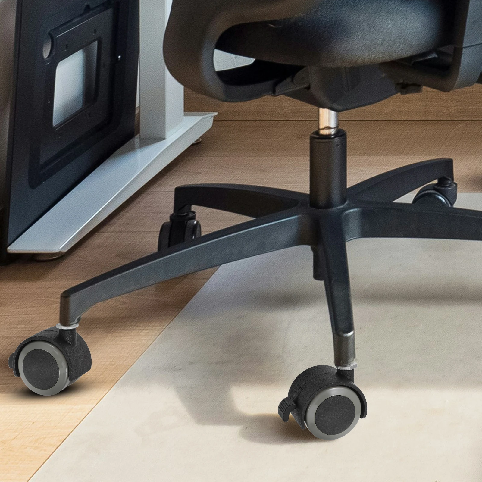 Swivel Casters Wheel for Wheelchair Office Wheels Carpet Gaming Desk with Computer
Swivel Casters Wheel for Wheelchair Office Wheels Carpet Gaming Desk with Computer