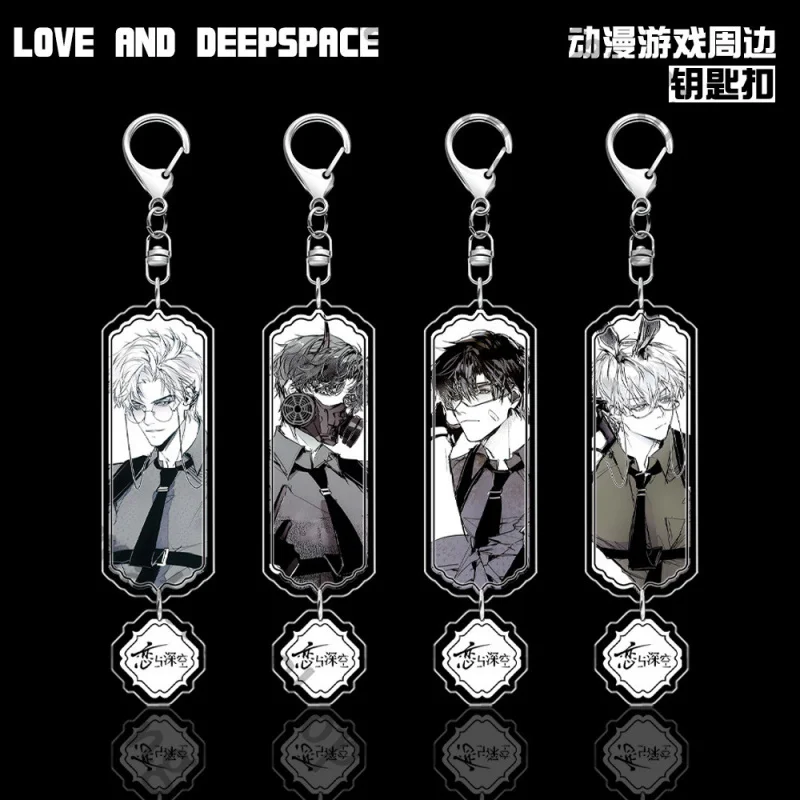 Love and deepspace Sylus Zayne Rafayel Xavier Anime Acrylic Keychain Bag Pendant Cosplay Keyring Cartoon Gift Decorate
Love and deepspace Sylus Zayne Rafayel Xavier Anime Acrylic Keychain Bag Pendant Cosplay Keyring Cartoon Gift Decorate