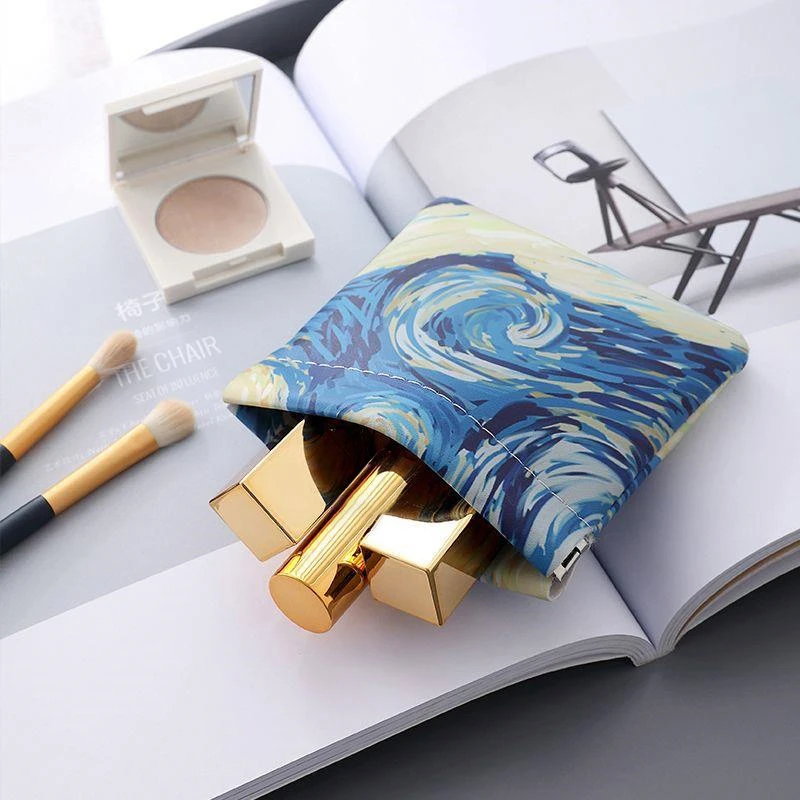 Portable Cosmetic Organizer Self-closing Storage Bag Earphones Storage Bag Starry Sky Theme Pouch USB Data Cable Bag
Portable Cosmetic Organizer Self-closing Storage Bag Earphones Storage Bag Starry Sky Theme Pouch USB Data Cable Bag