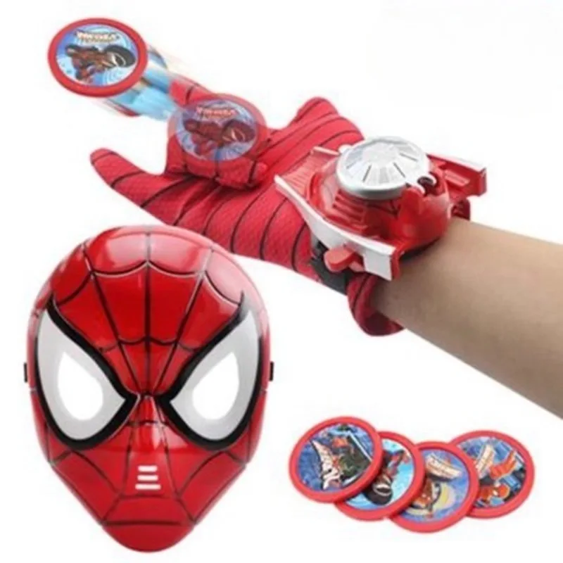 Movie Peripherals Spider Man UFO Launcher Gloves LED Light Mask Set Cosplay Accessories Party Anime Stage Costume Props
Movie Peripherals Spider Man UFO Launcher Gloves LED Light Mask Set Cosplay Accessories Party Anime Stage Costume Props