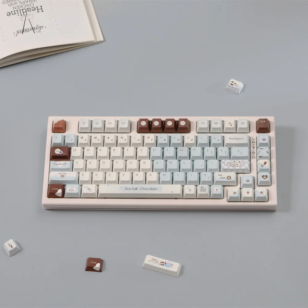 151 клавиш, колпачки для клавиш с морской солью и шоколадом, колпачки для клавиш Subb PBT, колпачки для клавиш с вишневым профилем для механической клавиатуры MX 2,25U 2,75U ISO Enter
151 клавиш, колпачки для клавиш с морской солью и шоколадом, колпачки для клавиш Subb PBT, колпачки для клавиш с вишневым профилем для механической клавиатуры MX 2,25U 2,75U ISO Enter