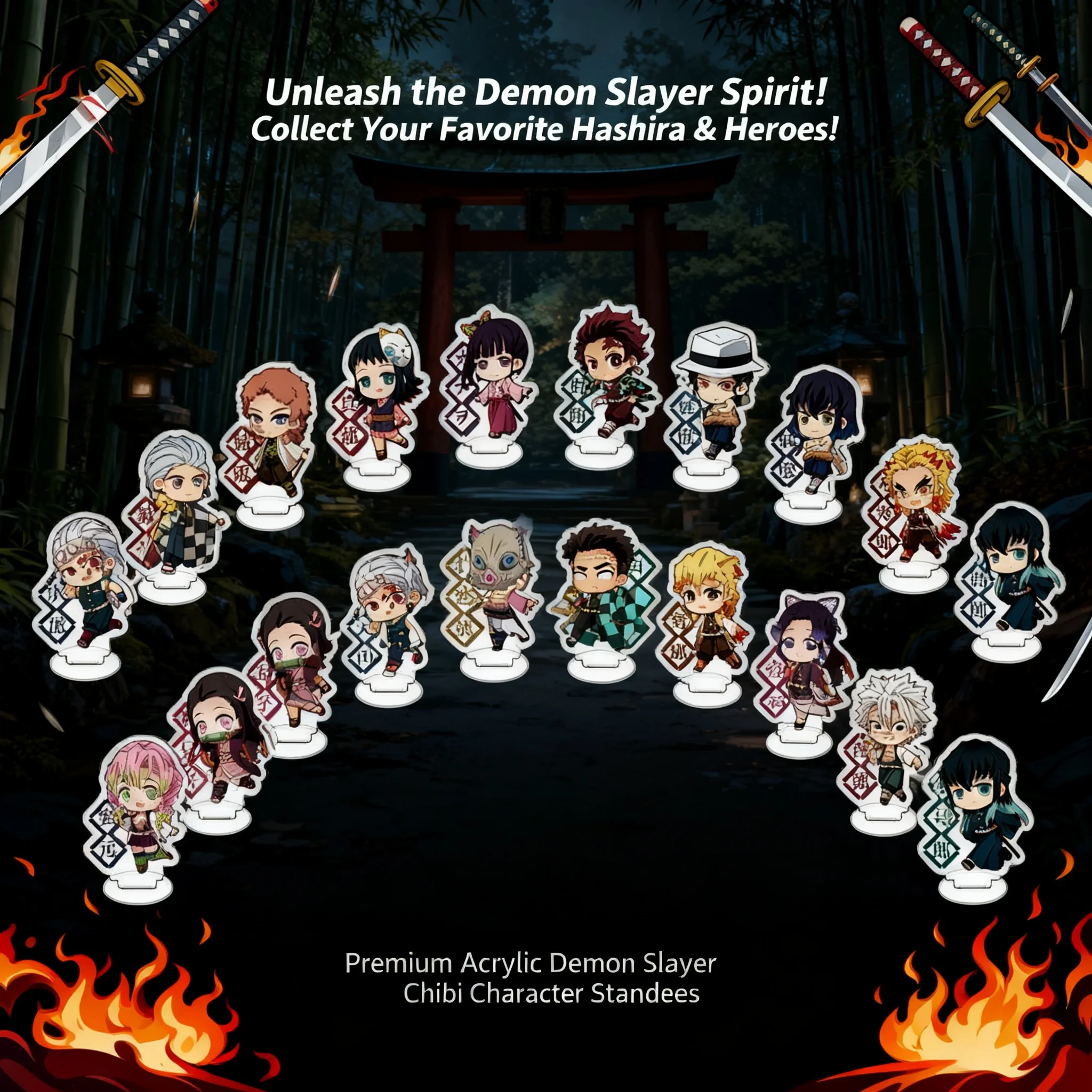 Demon Slayer Acrylic Standee Tanjiro Kamado Zenitsu Agatsuma Anime Figure Desk Decor
Demon Slayer Acrylic Standee Tanjiro Kamado Zenitsu Agatsuma Anime Figure Desk Decor