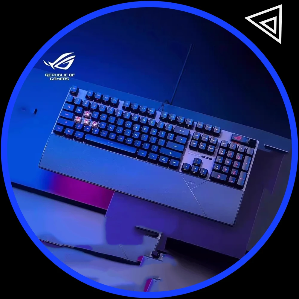 ROG SCOPE II RX Mechanical Keyboard RX Optical Mechanical Axis Low Delay Keyboard IP57 Dustproof and Waterproof Pc Accessories