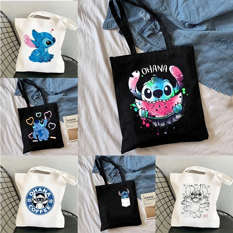 Disney Stitch Tote Bag Couple Book Storage Cartoon Shopping Handbag Large Capacity Anime Cute Canvas Travel Fashion Shoulder Bag
Disney Stitch Tote Bag Couple Book Storage Cartoon Shopping Handbag Large Capacity Anime Cute Canvas Travel Fashion Shoulder Bag