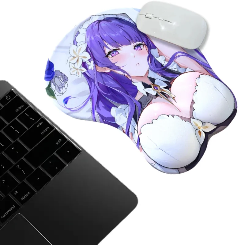 Blister Packed Mouse Pad Anime Desk Mat Genshin Raiden Shogun Maid Costume Chest Impact Gamer Special Wristband with 3d Nipples
Blister Packed Mouse Pad Anime Desk Mat Genshin Raiden Shogun Maid Costume Chest Impact Gamer Special Wristband with 3d Nipples