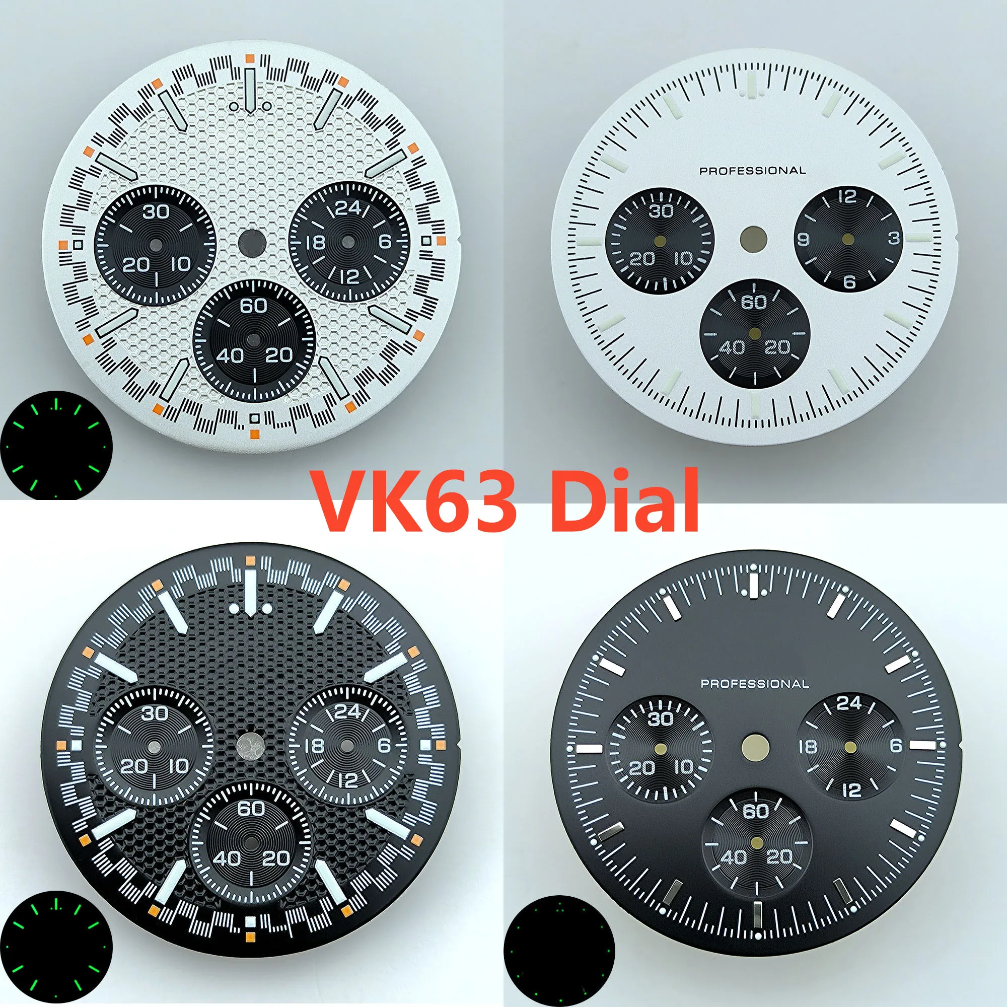 Циферблат VK63, зеленый циферблат с пандой, 32,5 мм, подходит для часов VK63, аксессуары для часов, инструменты для ремонта
Циферблат VK63, зеленый циферблат с пандой, 32,5 мм, подходит для часов VK63, аксессуары для часов, инструменты для ремонта