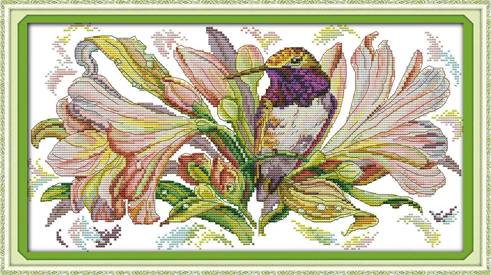 Cross-stitch Complete Set Butterflies Over Flowers Pattern Stamped Printed Counted Unprinted Cloth DMC Needlework Home Decor
Cross-stitch Complete Set Butterflies Over Flowers Pattern Stamped Printed Counted Unprinted Cloth DMC Needlework Home Decor