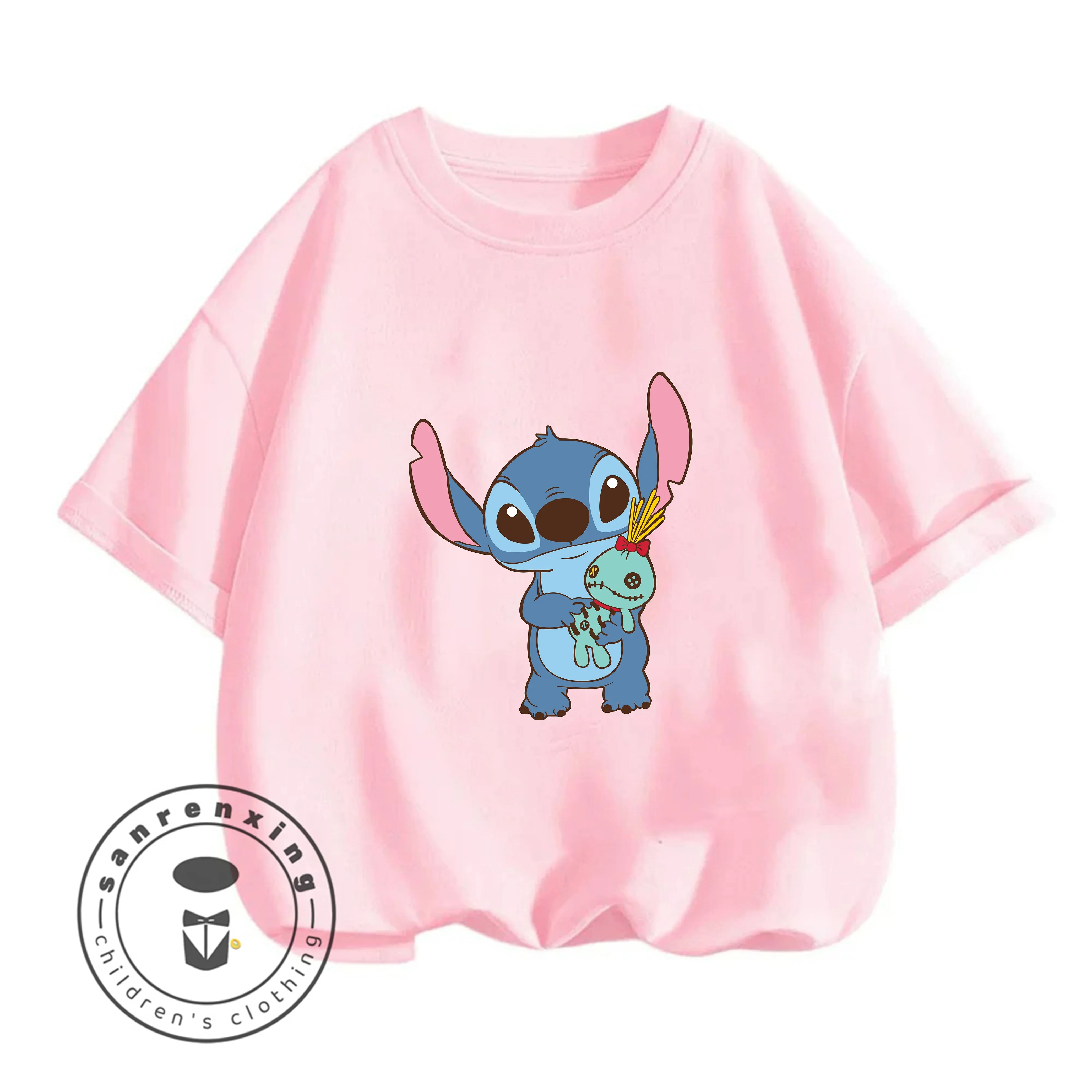 Новая модная летняя футболка Stitch 2026 с воздушным мультяшным принтом, хит продаж, для детей и подростков, девочек и мальчиков, 2D, яркая, милая, с коротким рукавом
Новая модная летняя футболка Stitch 2026 с воздушным мультяшным принтом, хит продаж, для детей и подростков, девочек и мальчиков, 2D, яркая, милая, с коротким рукавом