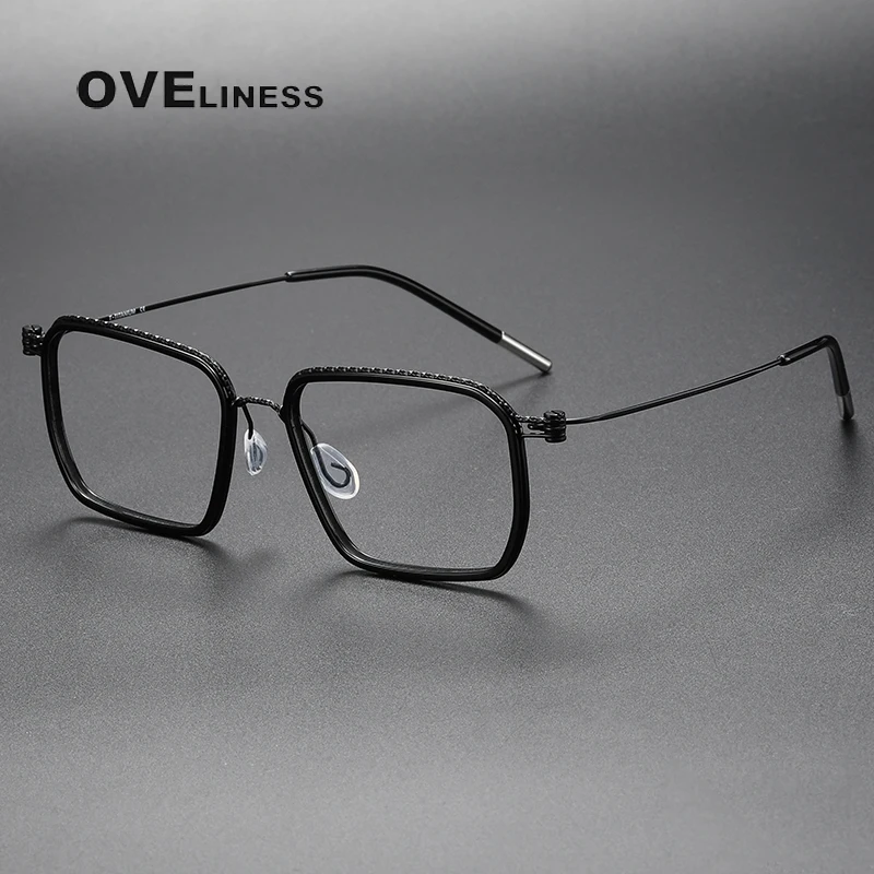 2025 pure Titanium Glasses Frame Men square Eyeglasses frames Women Brand Design Screwless Eyewear Ultralight male spectacles
2025 pure Titanium Glasses Frame Men square Eyeglasses frames Women Brand Design Screwless Eyewear Ultralight male spectacles