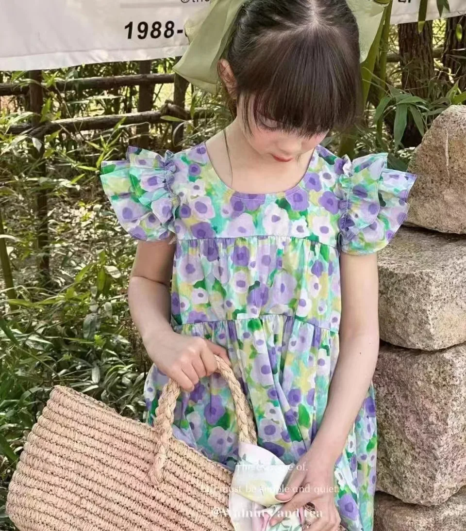 Summer Baby Girl Sleeveless Bubble Sleeve Printed Cake Dress Toddler Princess Dress Baby 2-7 Birthday Girl Baptist Dress
Summer Baby Girl Sleeveless Bubble Sleeve Printed Cake Dress Toddler Princess Dress Baby 2-7 Birthday Girl Baptist Dress