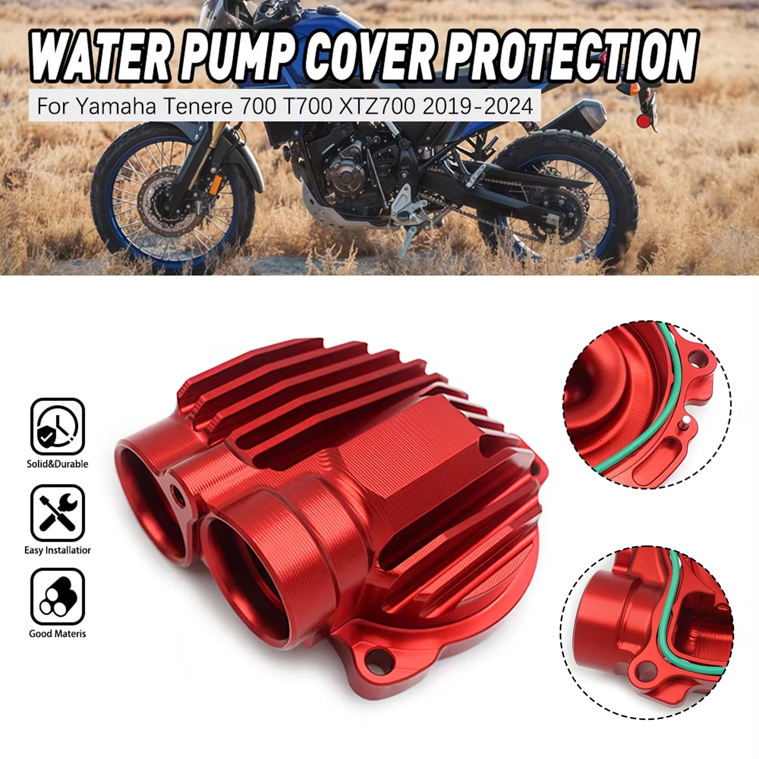 Motorcycle accessories Water pump guard For Yamaha TENERE 700 XTZ 700 XSR700 Water Pump Cover MT-07 2018-2020 FZ07 2015-2017
Motorcycle accessories Water pump guard For Yamaha TENERE 700 XTZ 700 XSR700 Water Pump Cover MT-07 2018-2020 FZ07 2015-2017