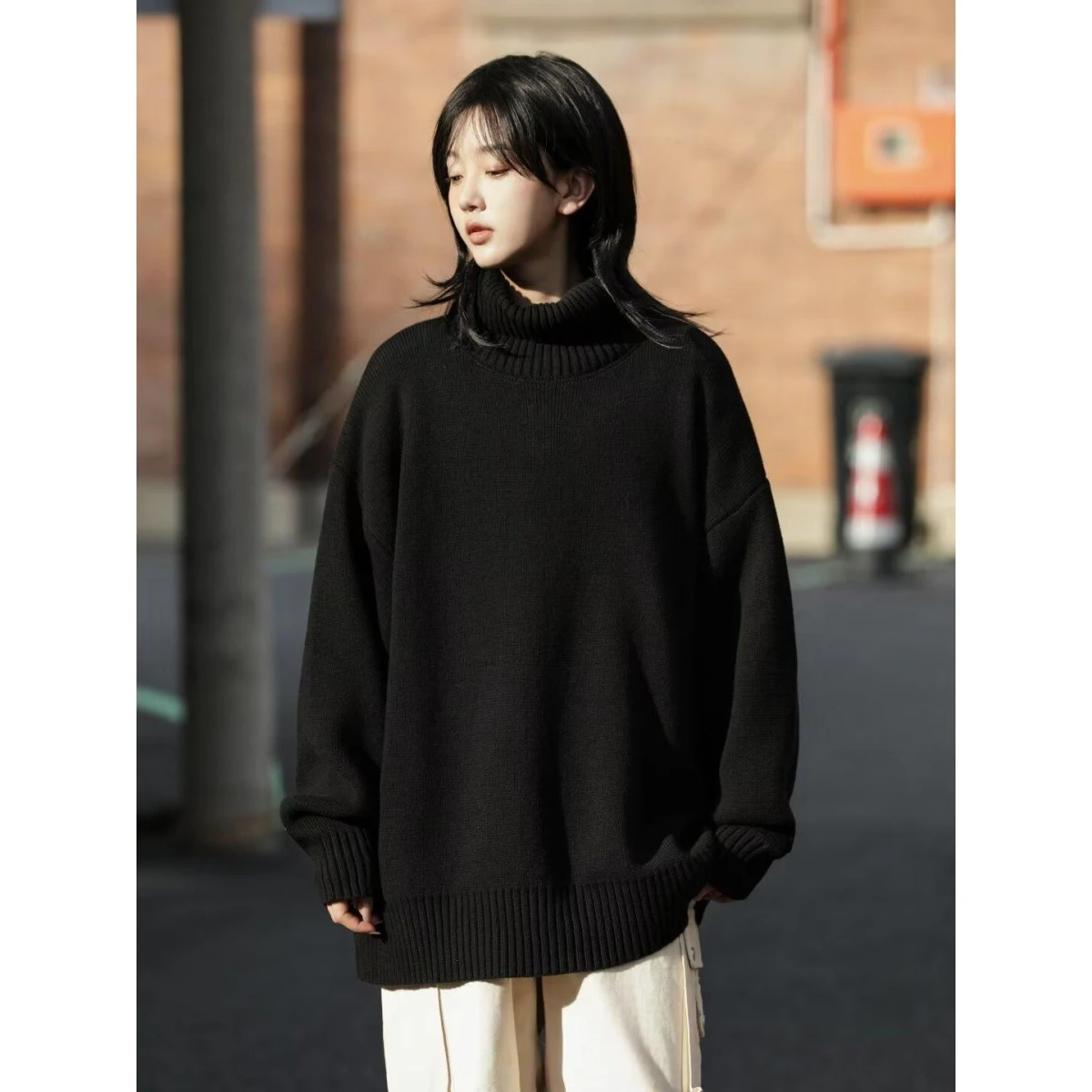 Осень-зима, вязаный свитер с v-образным вырезом, кардиган, женский цветной повседневный свободный крой, верхняя одежда, мягкое полиэфирное волокно
Осень-зима, вязаный свитер с v-образным вырезом, кардиган, женский цветной повседневный свободный крой, верхняя одежда, мягкое полиэфирное волокно