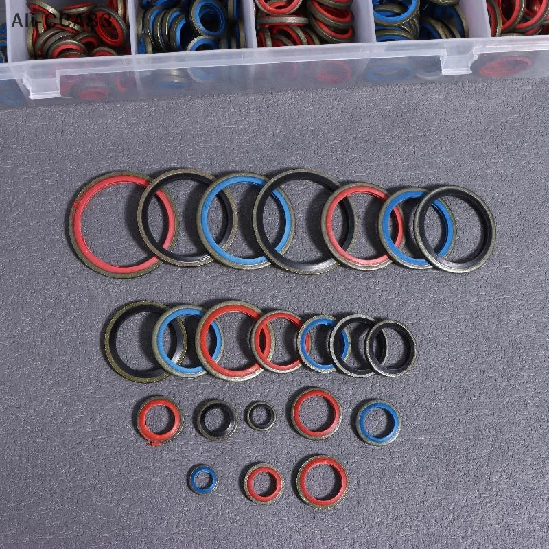 Oil Drain Combined Washer Seal Set 100/245pcs Sealing Gasket Set M6 M8 M10 M12 M14 M16 M18 M20 M22 M24 M27 M30
Oil Drain Combined Washer Seal Set 100/245pcs Sealing Gasket Set M6 M8 M10 M12 M14 M16 M18 M20 M22 M24 M27 M30