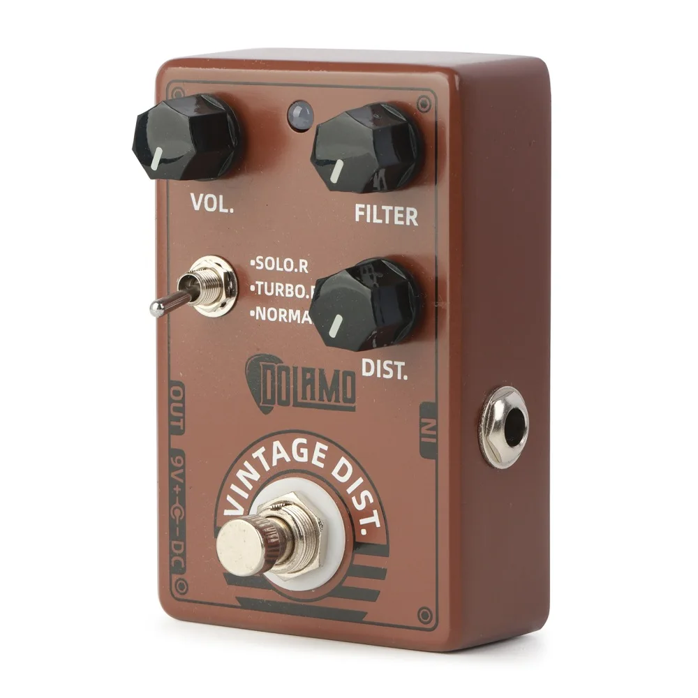 Dolamo D-11 Guitar Effect Pedal Vintage Distortion Effects Processors Volume Filter with Solo Turbo for the Classic Rock Style
Dolamo D-11 Guitar Effect Pedal Vintage Distortion Effects Processors Volume Filter with Solo Turbo for the Classic Rock Style